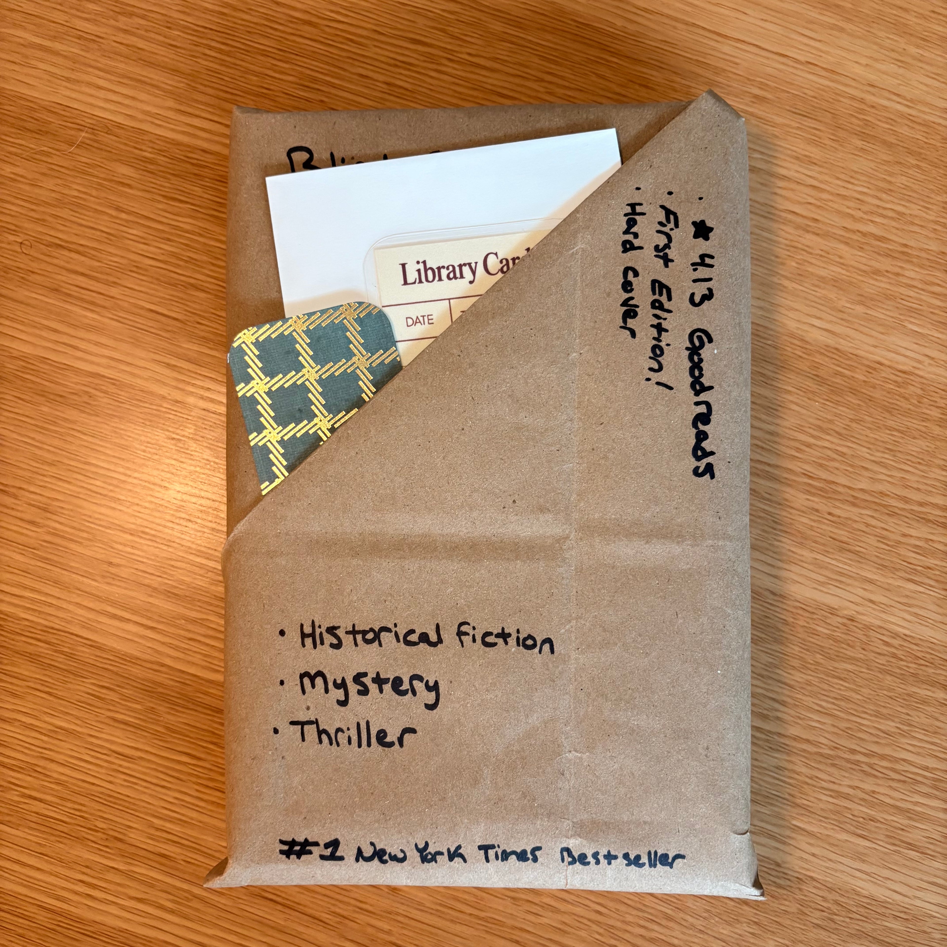 Mystery Date with a Book!